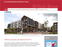 Tablet Screenshot of nijhuis.nl